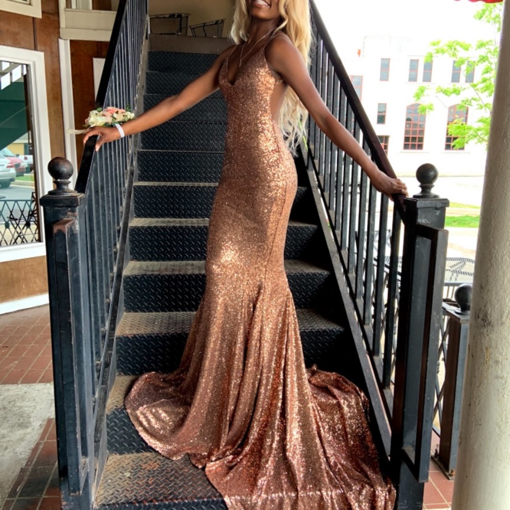 Sequined Prom dress
